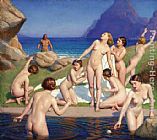 William McGregor Paxton Nausicaa painting